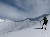 Risalita da Zambla Alta in Cima Grem, non raggiunta per cornici di neve instabili in cresta il 27 marzo 2010 - FOTOGALLERY